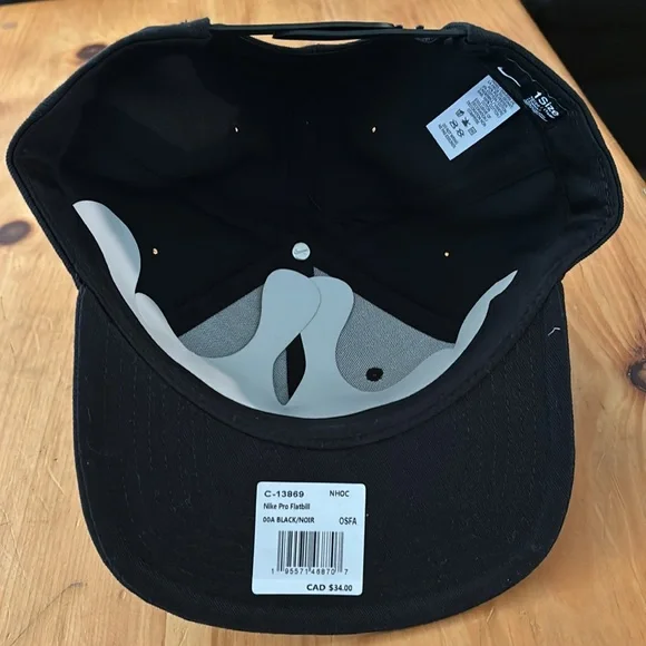 ✔️NWT: NIKE - Men’s Hockey Pro Flatbill Cap - Picture 9 of 11